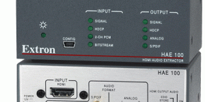 EXTRON HAE 100 HDMI อุปกรณ์แยกสัญญาณเสียงจาก HDMI